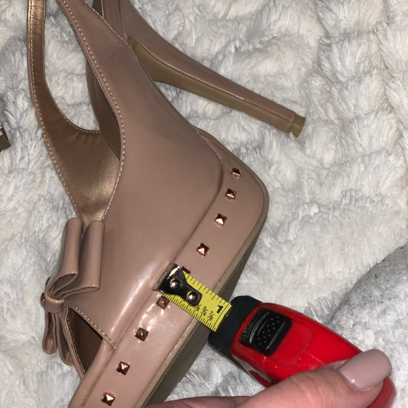 Lauren Conrad (LC) US Size 8 Nude Leather Pumps - Picture 7 of 8